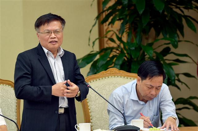 TS Nguyễn Đình Cung phát biểu tại buổi kiểm tra. - Ảnh: VGP/Nhật Bắc