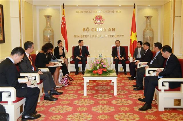 Toàn cảnh buổi tiếp.