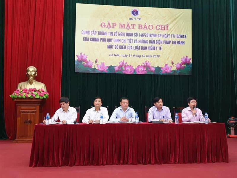 Toàn cảnh buổi họp báo. Ảnh: VGP/Thúy Hà.