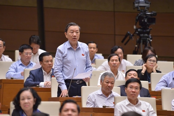 Bộ trưởng Tô Lâm.