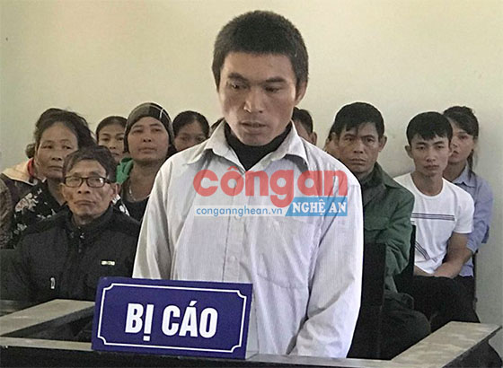 Bị cáo Phạm Xuân Lệ tại tòa