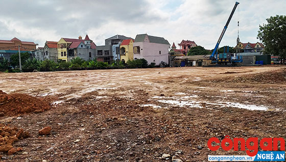 Dự án chợ Hải An san lấp mặt bằng trái phép
