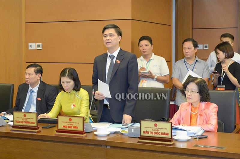 Đại biểu Ngọ Duy Hiểu đề nghị nghiên cứu hoàn thiện thể chế liên quan đến lĩnh vực lao động và công đoàn khi tham gia Hiệp định CPTPP