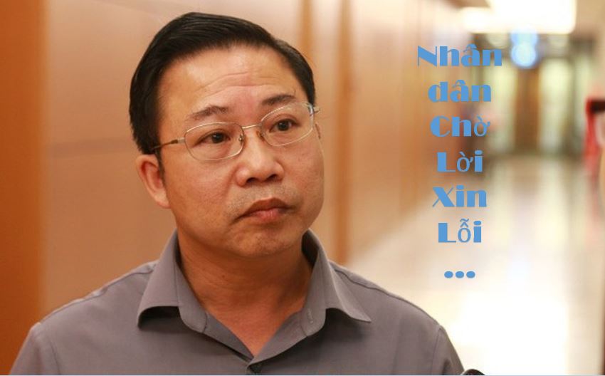 Nhân dân đang chờ một lời xin lỗi công khai từ ĐBQH Lưu Bình Nhưỡng