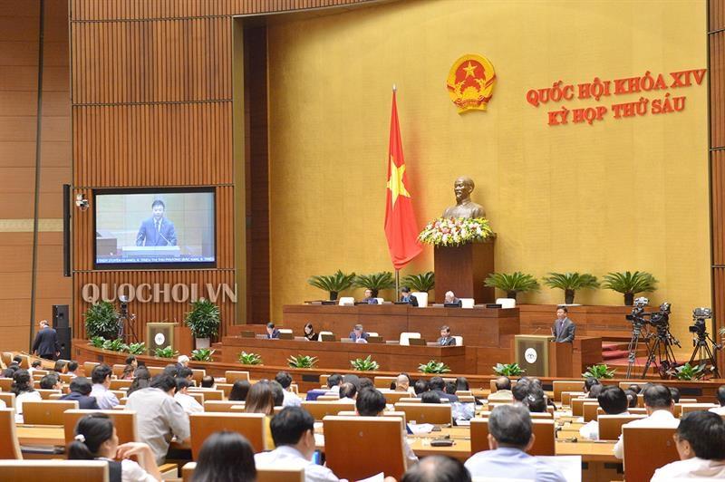 Toàn cảnh Phiên họp tại Hội trường
