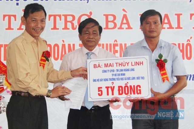 Nhiều xã tại huyện Đức Thọ đã bị nhà từ thiện lừa bằng những chiêu trò                                 từ thiện hoành tráng