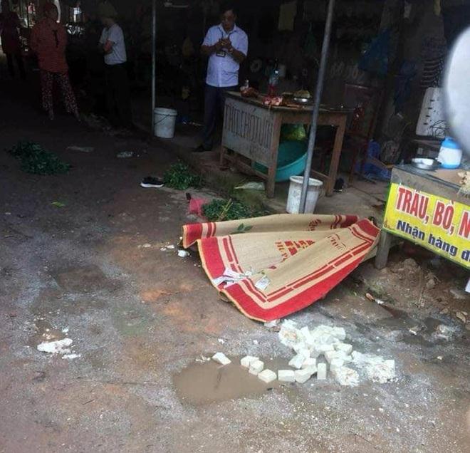 Hiện trường vụ việc.