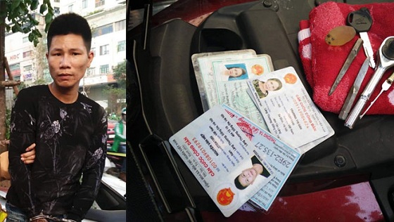 Đối tượng và tang vật.