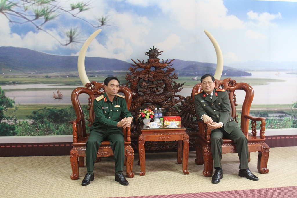 Đồng chí Tư lệnh đánh giá cao những kết quả Công an Nghệ An đạt được trong thời gian qua
