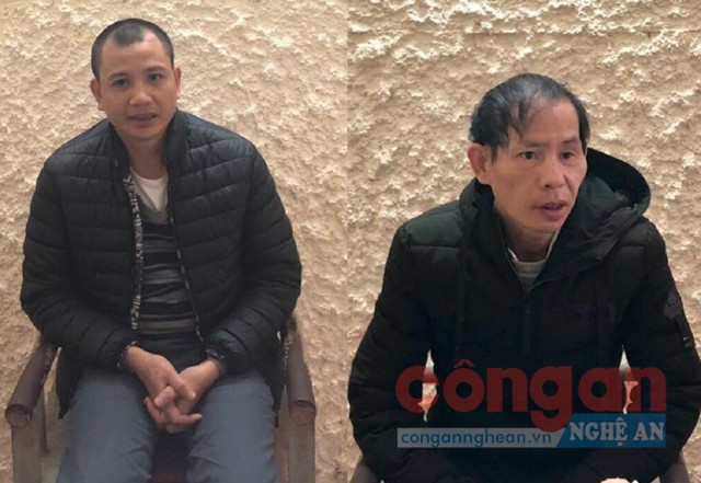 Đối tượng Nguyễn Văn Đình và Nguyễn Thành Lê tại cơ quan điều tra