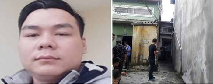 Hung thủ Đàm Văn Hiếu và ngôi nhà bà B., nơi xảy ra án mạng