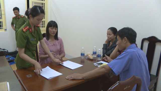 Huỳnh Thục Vy thú nhận toàn bộ những hành vi phạm tội tại cơ quan Công an.