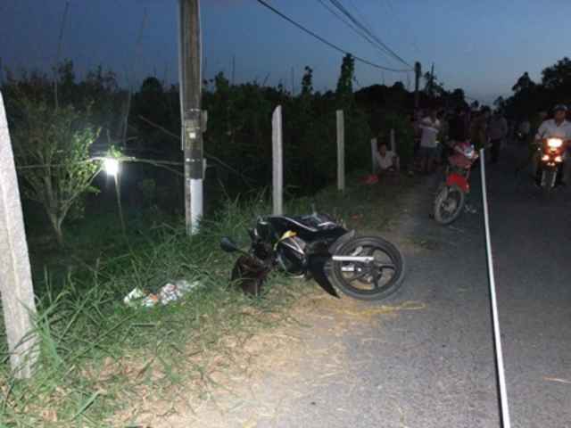 Hiện trường vụ án mạng.