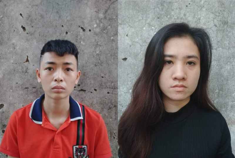 2 đối tượng tại cơ quan công an 