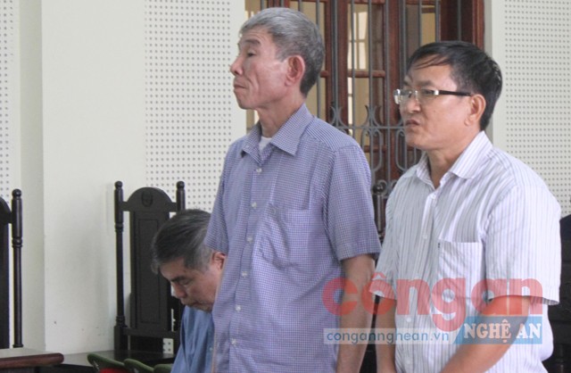 3 bị cáo tại phiên tòa