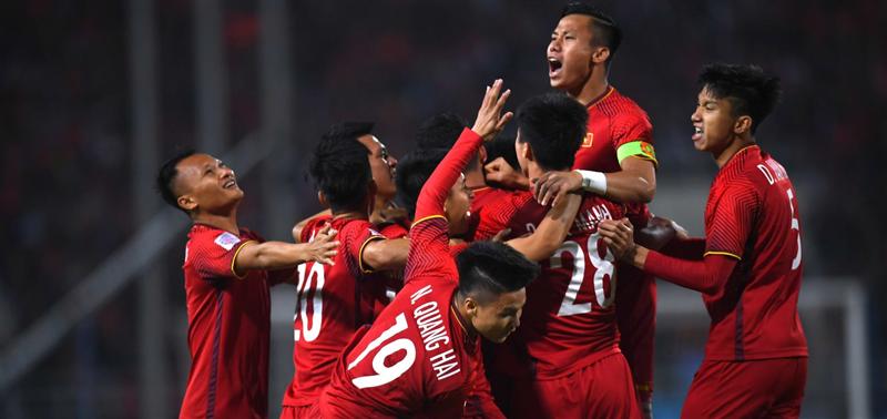 Hình ảnh các cầu thủ Việt Nam trên trang chủ của Liên đoàn Bóng đá châu Á - the afc.com