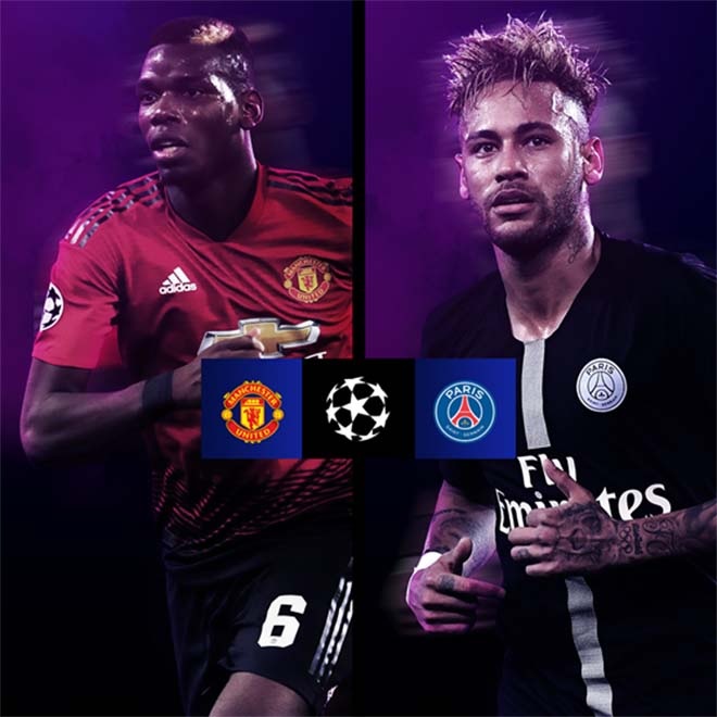 MU (trái) gặp khó trước PSG