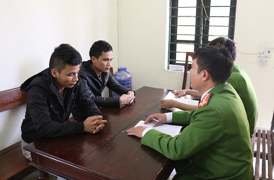 Các đối tượng tại cơ quan điều tra