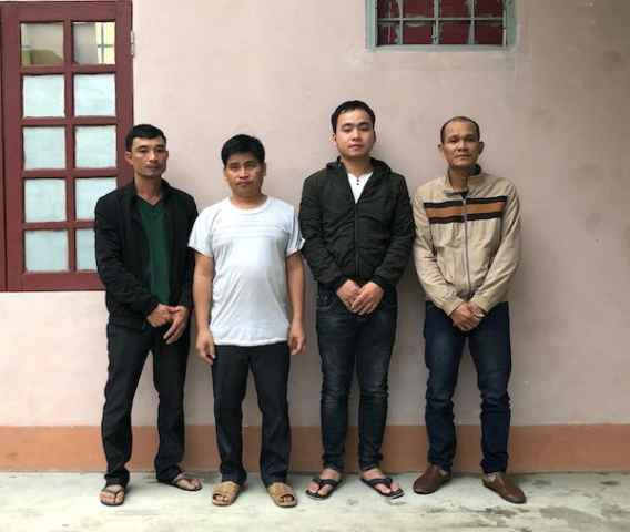  4 đối tượng tại cơ quan điều tra