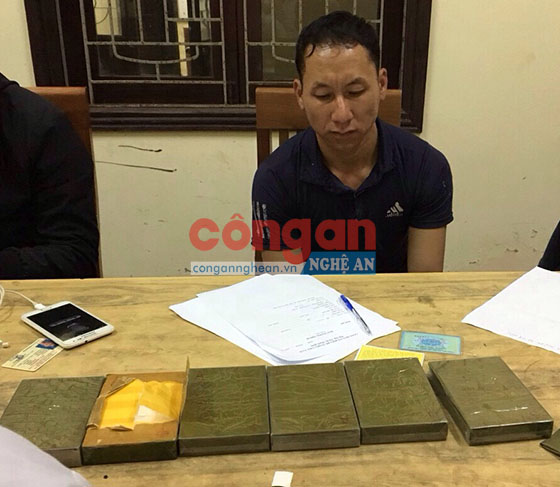 Đối tượng cùng tang vật trong Chuyên án