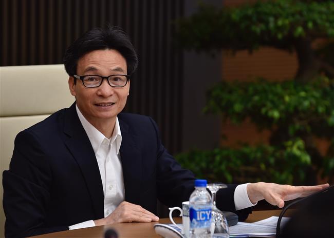 Phó Thủ tướng Vũ Đức Đam: Trong năm 2018 công tác ATTP có chuyển biến rõ rệt. Ảnh VGP/Nhật Bắc