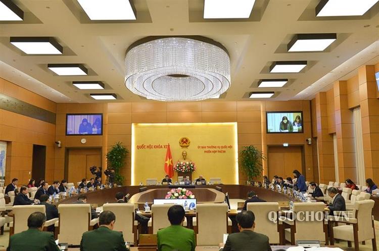 Toàn cảnh phiên họp thứ 30. Ảnh Quochoi.vn