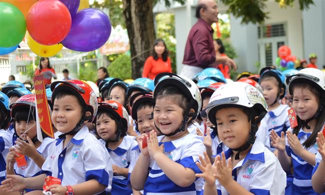 Cuộc thi “Giao thông học đường” toàn quốc lần thứ IV năm học 2018-2019 giúp trẻ em tiếp cận hiệu quả các kiến thức về an toàn giao thông. Ảnh minh họa