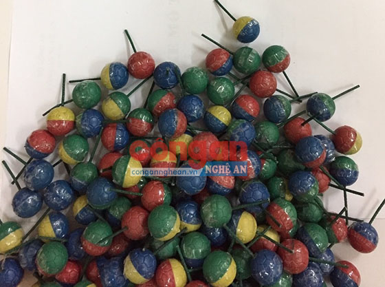 192 quả pháo bị thu giữ