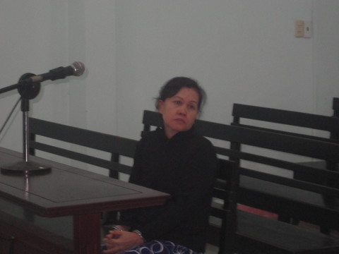 Bị cáo Nguyễn Thị Nga