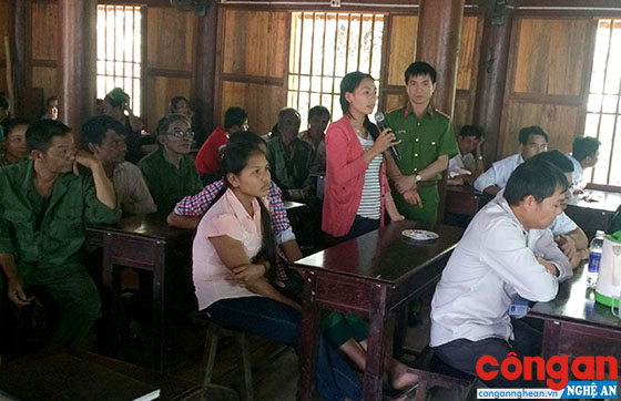 Tuyên truyền về phòng, chống mua bán người tại huyện Kỳ Sơn