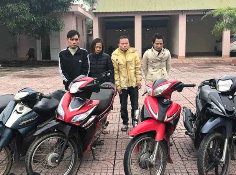 4 đối tượng gồm Lê Đức Thế, Phạm Văn Dũng, Lê Tiến Dũng, Hồ Thị Vinh tại cơ quan điều tra
