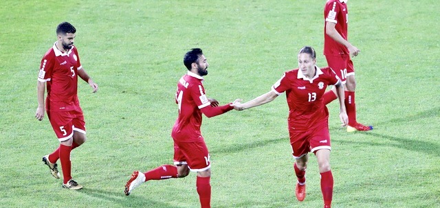 Dù thắng Triều Tiên 4-1 nhưng Lebanon vẫn bị loại vì thẻ phạt nhiều hơn. Ảnh: AFC