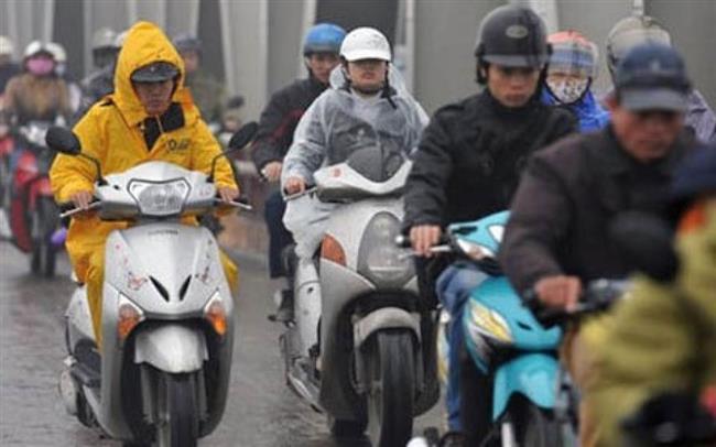 Hà Nội nhiều mây, có mưa; nhiệt độ thấp nhất 13-15 độ.