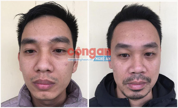 2 đối tượng Trương Văn Cường và Võ Thành Vinh