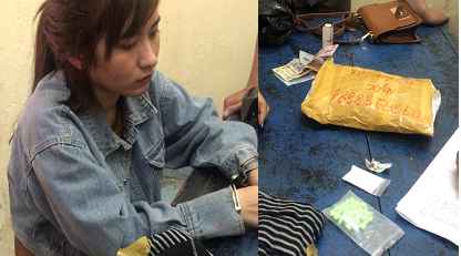 Dương Ngọc Ánh và tang vật