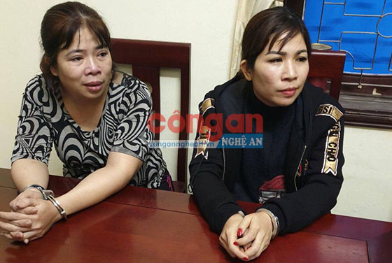 2 chị em Ngô Thị Xoan và Ngô Thị Hạnh