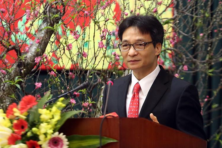 Phó Thủ tướng Vũ Đức Đam phát biểu tại hội nghị. Ảnh: VGP/Đình Nam