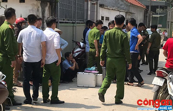 Lực lượng chức năng có mặt tại hiện trường vụ việc