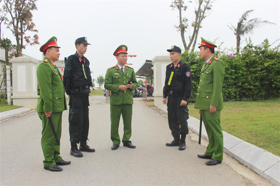 Lực lượng Công an đảm bảo tuyệt đối an toàn Hội nghị