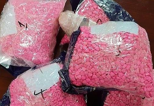 Tang vật ma túy Cục Hải quan Hà Nội phối hợp thu giữ tháng 4/2018