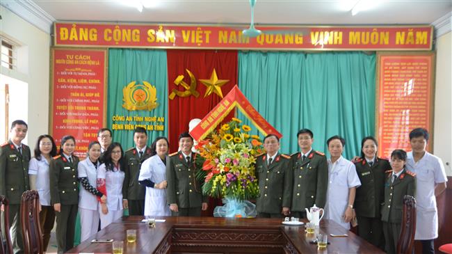 Chúc mừng Bệnh viện Công an tỉnh Nghệ An