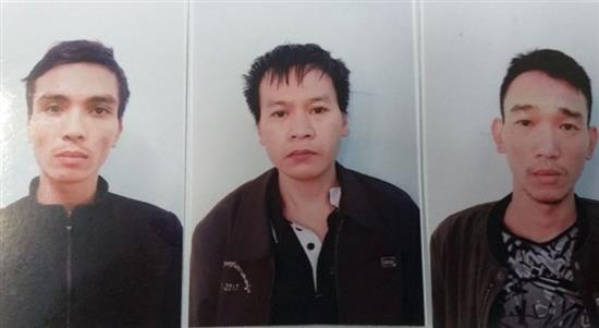 Các đối tượng tại cơ quan công an 