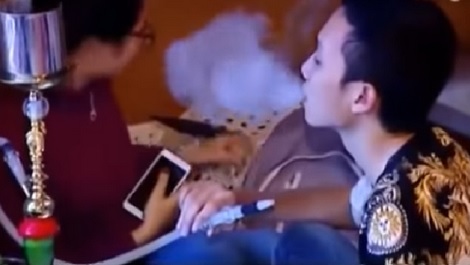 Hút shisha trộn ma túy là món khoái khẩu của dân chơi.