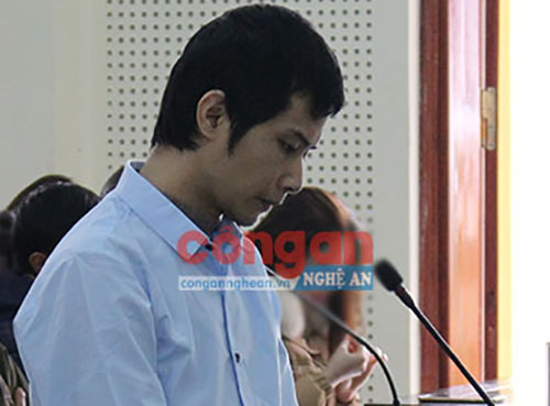 Bị cáo Đặng Chí Quyết tại tòa
