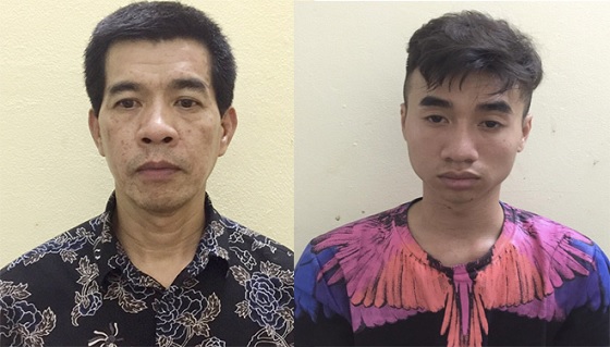 2 đối tượng bị bắt giữ.