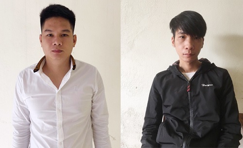 Hai đối tượng Tuấn Kỹ và Tuấn Điếc.