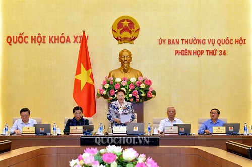 Chủ tịch Quốc hội Nguyễn Thị Kim Ngân phát biểu khai mạc phiên họp