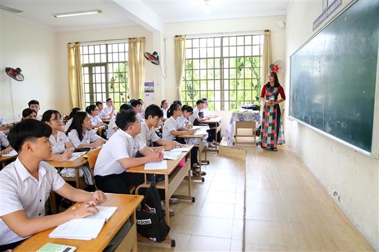 Học sinh các trường THPT trên cả nước đang chuẩn bị cho kỳ thi quan trọng vào tháng 6/2019. Ảnh: VGP/Đình Nam