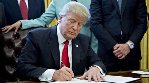 Tổng thống Mỹ Donald Trump - Ảnh: GETTY