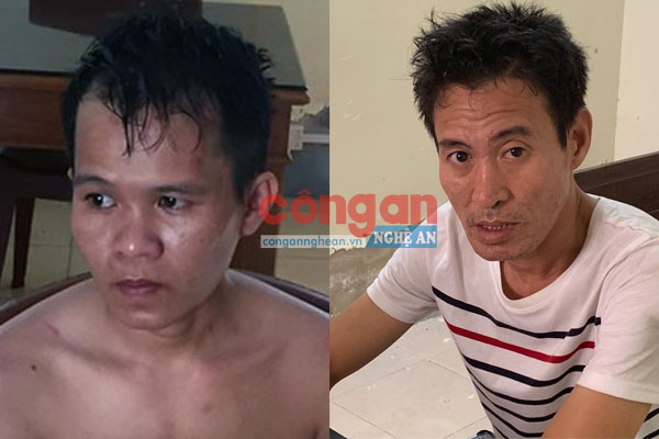 2 đối tượng Nguyễn Trường Giang và Trần Thanh Quang